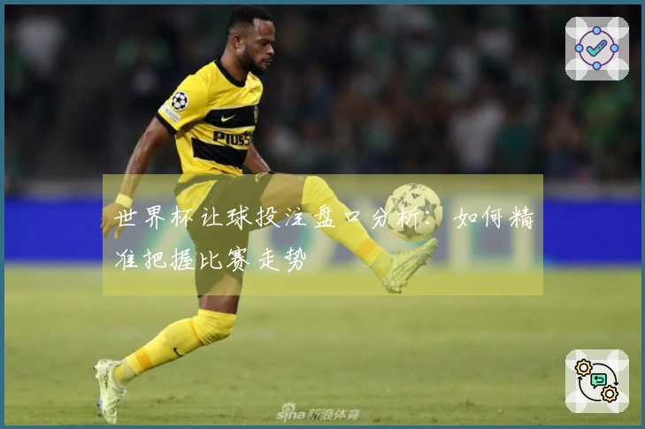 世界杯让球投注盘口分析：如何精准把握比赛走势